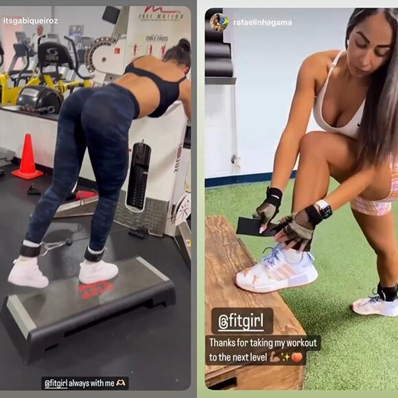 FITGIRL Ankle Strap for Cable Exercise Machines Work Out Cuffs 2 - Pack - Picture 3 of 6